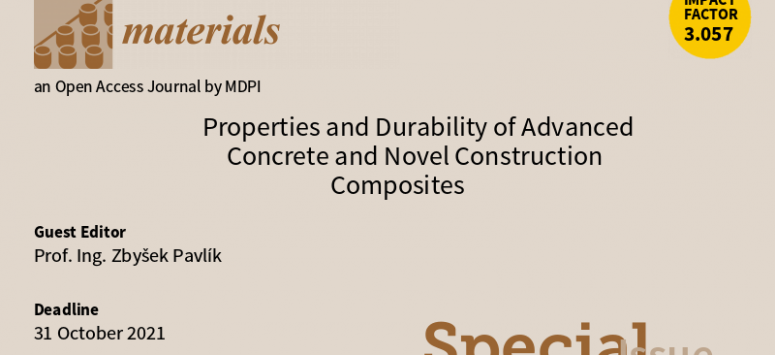 Materials - Properties and Durability of Advanced Concrete and Novel Construction Composites